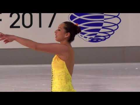 Amira El Bahi. Oberstdorf 2017. Bronze Ladies I - Free Skating. 12 place
