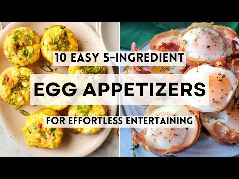10 Easy 5-Ingredient EGG APPETIZERS for Effortless Entertaining  #sharpaspirant  #eggrecipes
