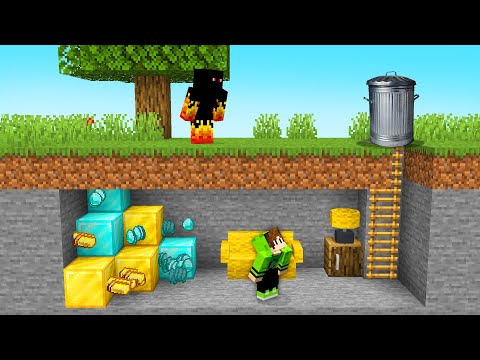 ENGANEI meu AMIGO FINGINDO ser POBRE no Minecraft!