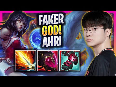 FAKER IS A GOD WITH AHRI! - T1 Faker Plays Ahri MID vs Taliyah! | Season 2025