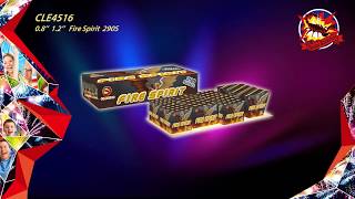 Ohňostroj PYROSHOW 290rán 20+30mm I+V+W