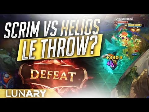 SCRIM LUNARY VS HELIOS #GAME2 - LE GIGA THROW ? TEAM LUNARY