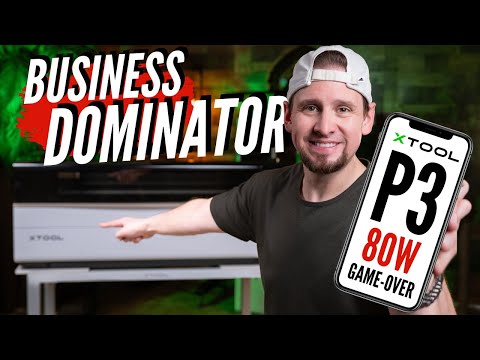 xTool P3 Laser – Der 80-W-CO₂-Industrieriese (Hands-On)