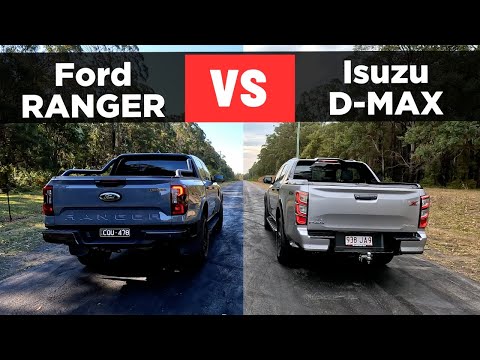 Drag Race: 2024 Ford Ranger vs Isuzu D-Max – 0-100 & comparison