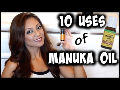10 Benefits of Manuka Oil │ Calm Nerves, Clear Nasal Passages, Aches & Pains, Shorten Flu & Fever! Video