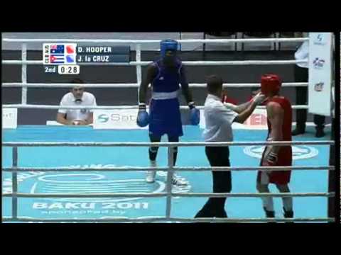 Light Heavy (81kg) QF - Hooper Damien (AUS) VS Ia Cruz Julio (CUB) -2011 AIBA World Champs