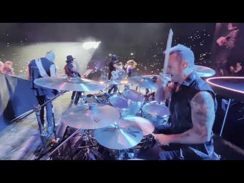 RBD live Río de Janeiro Brasil Alex Gómez drum cam (Canta con la banda) Medley Eras