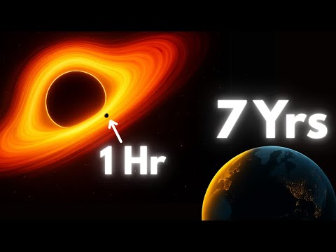 I never understood why black holes slow down time...until now!