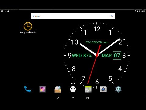 Analog Clock Live Wallpaper-7 Video