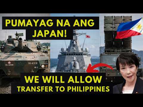 SA WAKAS! Japanese weapons para sa Pilipinas TULOY NA TULOY NA! Warships at mga Tanke inaasahan!