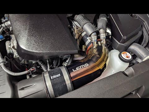 LEMS Titanium Air Intake Suction Pipe with AFe Dry Air Filter for the Lexus IS500