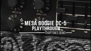 Video thumbnail for Mesa Boogie Dual Caliber DC-5 | Playthrough by ChoptonesOfficial