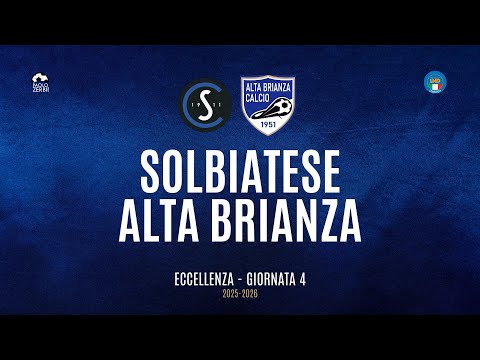 [HIGHLIGHTS] Excellence Group A 25/26 - | Matchday 4 | Solbiatese vs. Alta Brianza Tavernerio