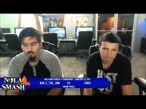 NOLA Smash Weekly 2/22: Grand Finals - Bug-Z_The_Don vs Chris