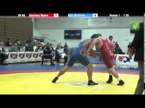 98 KG CR1 - Courtney Meyers (Marines) vs. Ivan Burtovoy (Argentina)