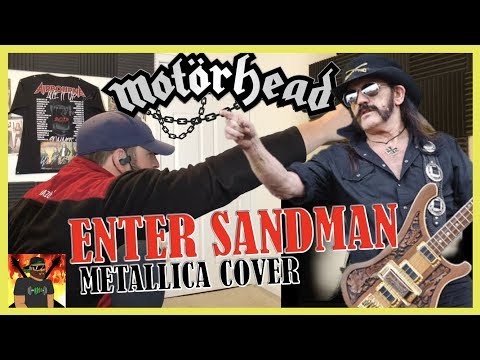 Lemmy Claims Another! | Motörhead - Enter Sandman (Metallica Cover) | REACTION