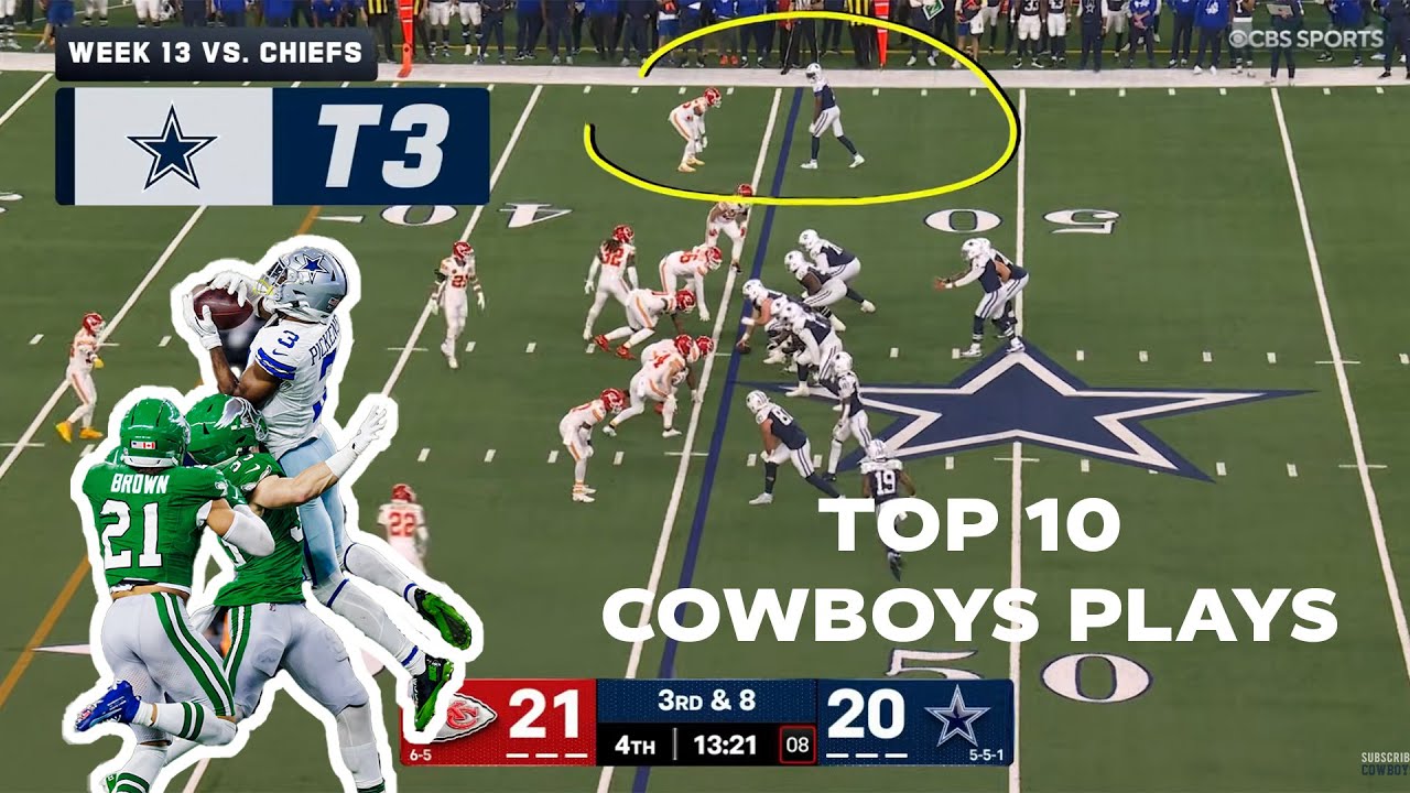 Top 10 Cowboys Plays | Dallas Cowboys 2025