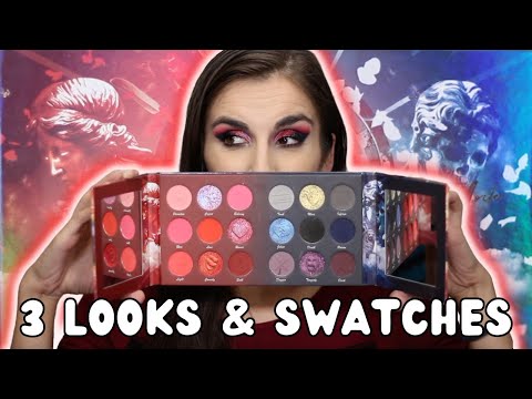 DID NOMAD MAKE ME LIKE A PINK PALETTE? | Nomad Cosmetics Verona Love & Death Palette | 3 Looks