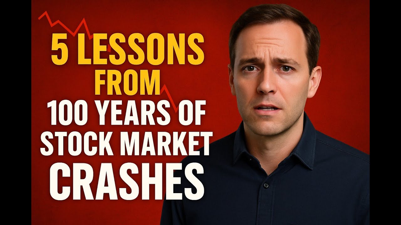 5 Timeless Lessons from 100 Years of Stock Market Crashes!
