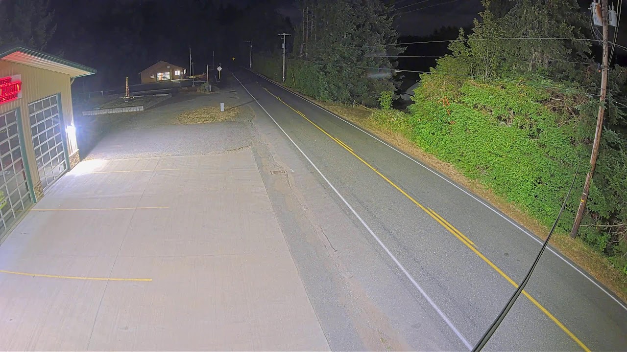 Live webcam view of Tahuya Fire Station Road View