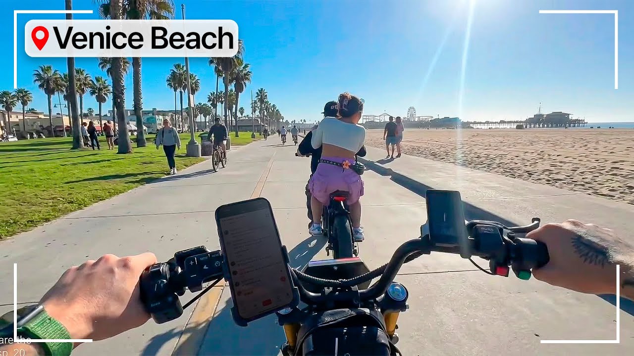 POV: En Moto por la Playa del GTA en la Vida Real