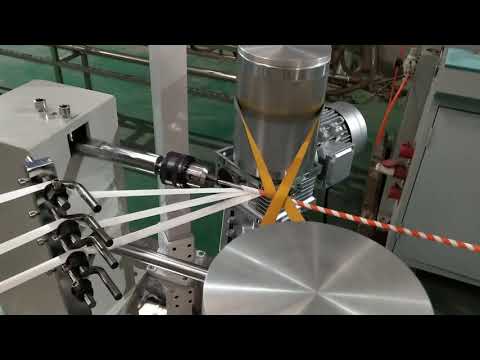 Paper straw making machine demonstration