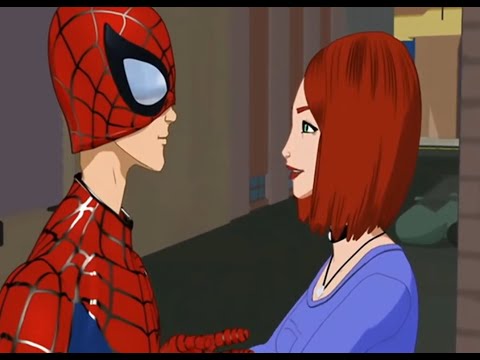 Peter reveals himself to MJ  (Spider-Man TNAS)