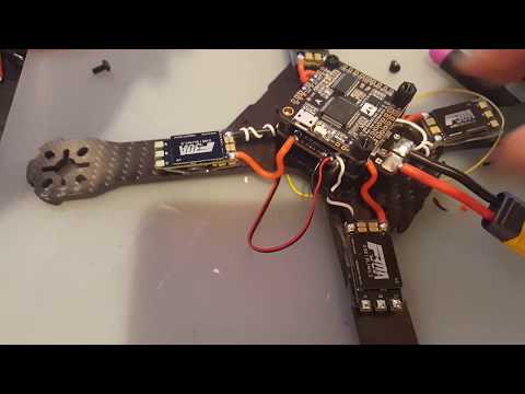 How to Build a FPV Freestyle Drone and Fry the FC XD (X210, F60 2450KV, Matek F405)