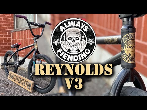 FIEND GARRETT REYNOLDS V3 FRAME BUILD @ HARVESTER BIKES