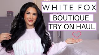 $1,000 *WHITE FOX* BOUTIQUE TRY-ON HAUL❤️ | new in arrivals + it girl wardrobe essentials