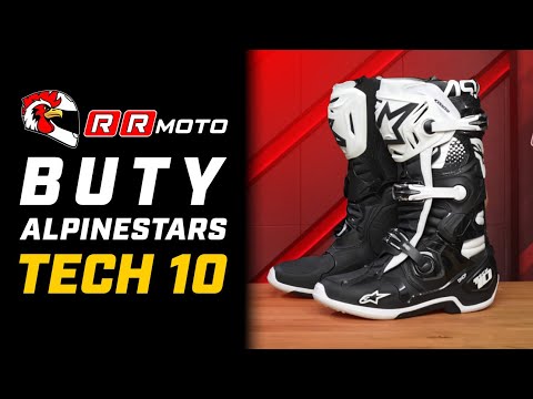 ALPINESTARS TECH 10 _ zaawansowane buty motocrossowe
