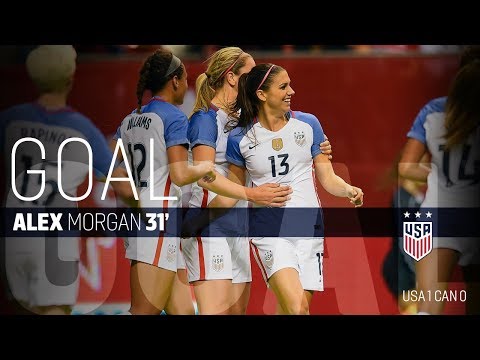 WNT vs. Canada: Alex Morgan Goal - Nov. 9, 2017
