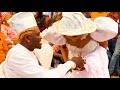 Romantic! Watch How Singer Portable’s Third Wife, Actress Ashabi, Knelt to Receive Money at Naming