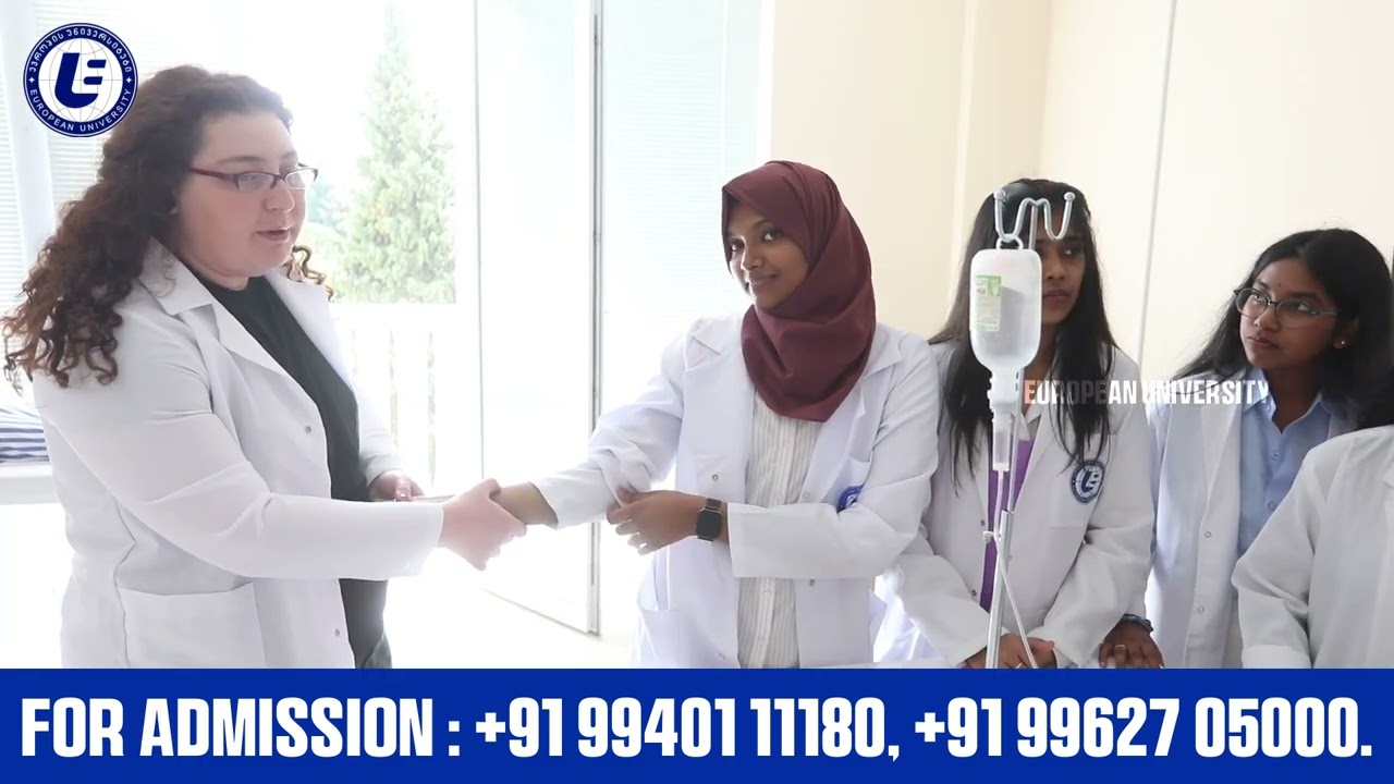 European University Advanced Teaching Lab | Study MBBS In Georgia #europeanuniversity #studyabroad