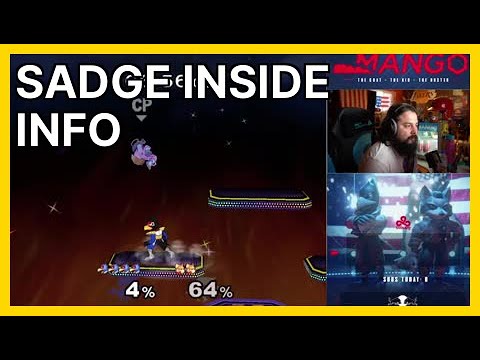 Sadge inside info (mang0) | Smash Melee Highlights