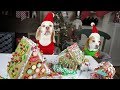 Dogs Build Gingerbread Village & Puppy Ruins it! Funny Dogs Maymo, Penny, & Potpie