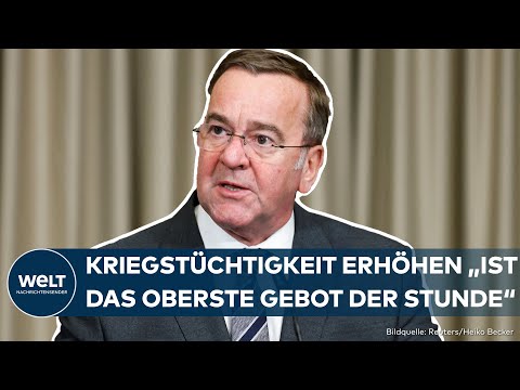 BORIS PISTORIUS: Verteidigungsminister mahnt! Kriegstüchtigkeit erhöhen ist das "Gebot der Stunde"