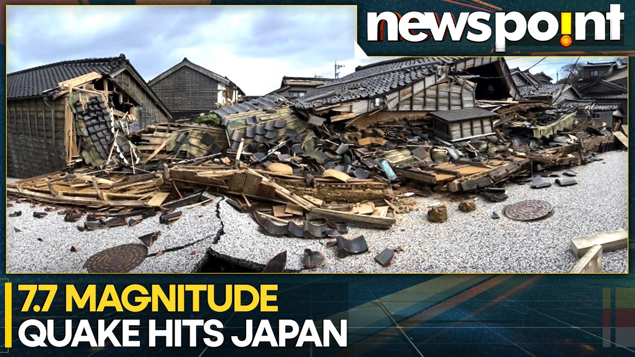 Japan Earthquake: Japan Meteorological Agency Warns of a Megaquake | WION NEWSPOINT