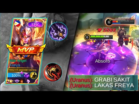 DEMON BUILD OP!😮 | BROKEN ITEM | TOP 1 GLOBAL FREYA | FREYA BEST BUILD 2022 | MUST WATCH | MLBB✓