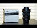 Відеоогляд Sigma AF 35mm f/1,4 DG HSM Art (11356)