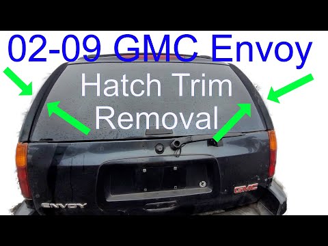 02-09 GMC Envoy Hatch Trim Installation & Removal