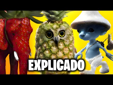 Pineapple Owl, the sequel to Smurf Cat and Strawberry Elephant! Explained
