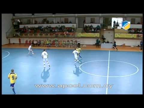 ΑΠΟΕΛ - Vegakameratene 3-3 (3ος Αγώνας Main Round UEFA Futsal Cup 05/10/2014)