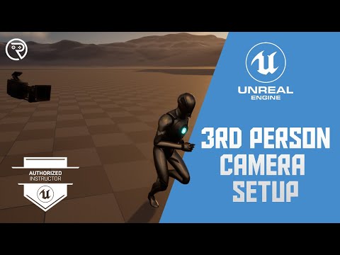 Unreal Engine 5 Tutorial -  Third Person Camera Setup