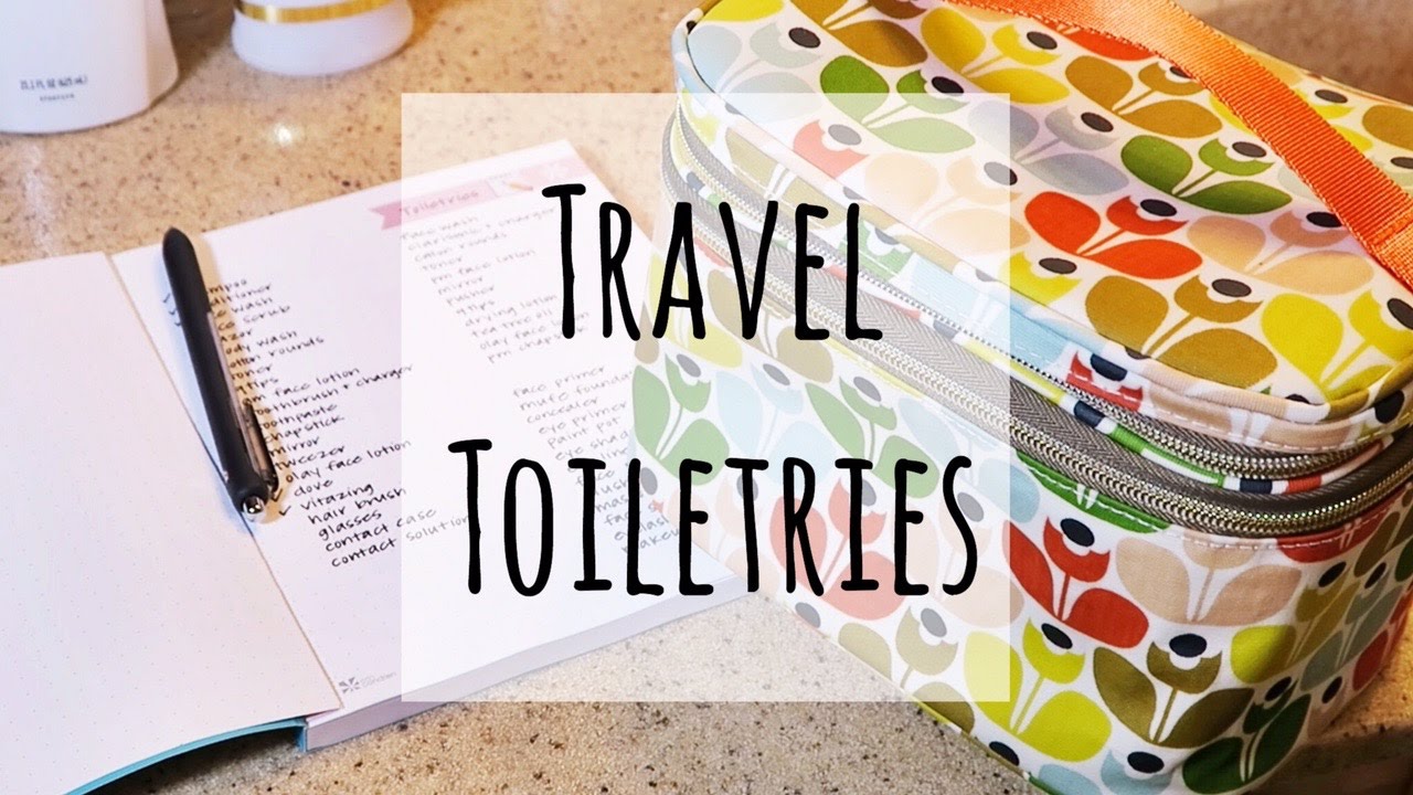 Travel Toiletries