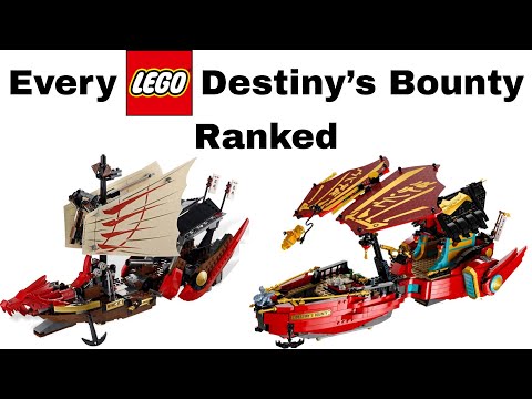 Every LEGO Destiny's Bounty Ranked (2012-2023)