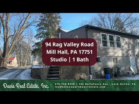 Studio Apartment in Mill Hall Close to Greenhouse! property video