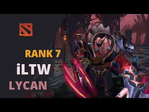 iLTW (Rank 7) plays Lycan Dota 2 Full Game