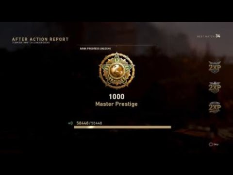 Call of Duty®: WWII team deathmatch london docks win 75 to 42 21 & 5
