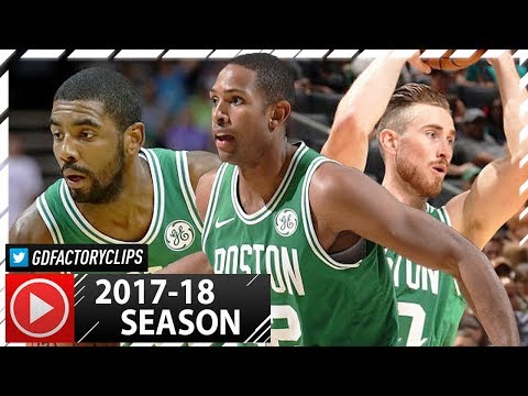 Kyrie Irving, Gordon Hayward & Al Horford PS Highlights vs Hornets (2017.10.11) - SICK!